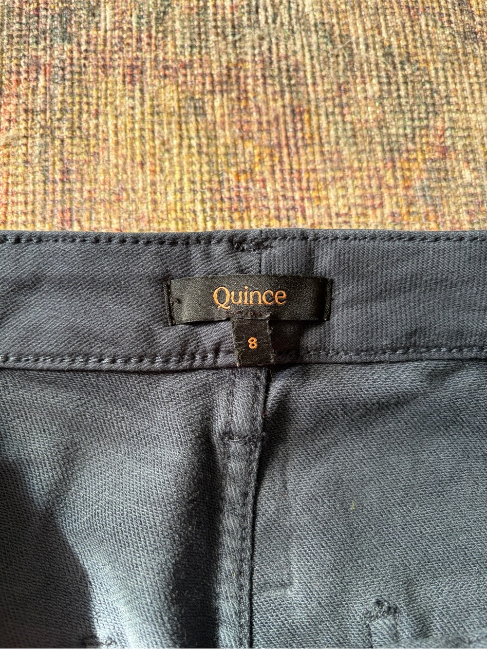 Quince French Terry Wide-Leg Jeans - Picture 2 of 5